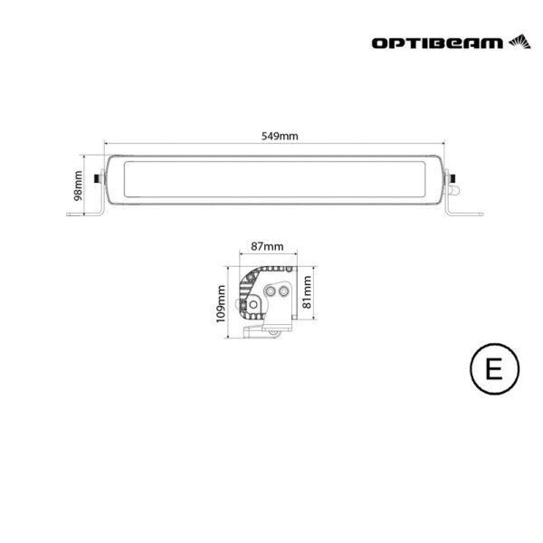 Optibeam Savage 20'' (55cm) – Image 8