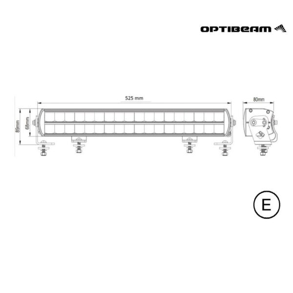 Optibeam Super Captain Dual 600 (52cm) - 54 000 lm – Image 9