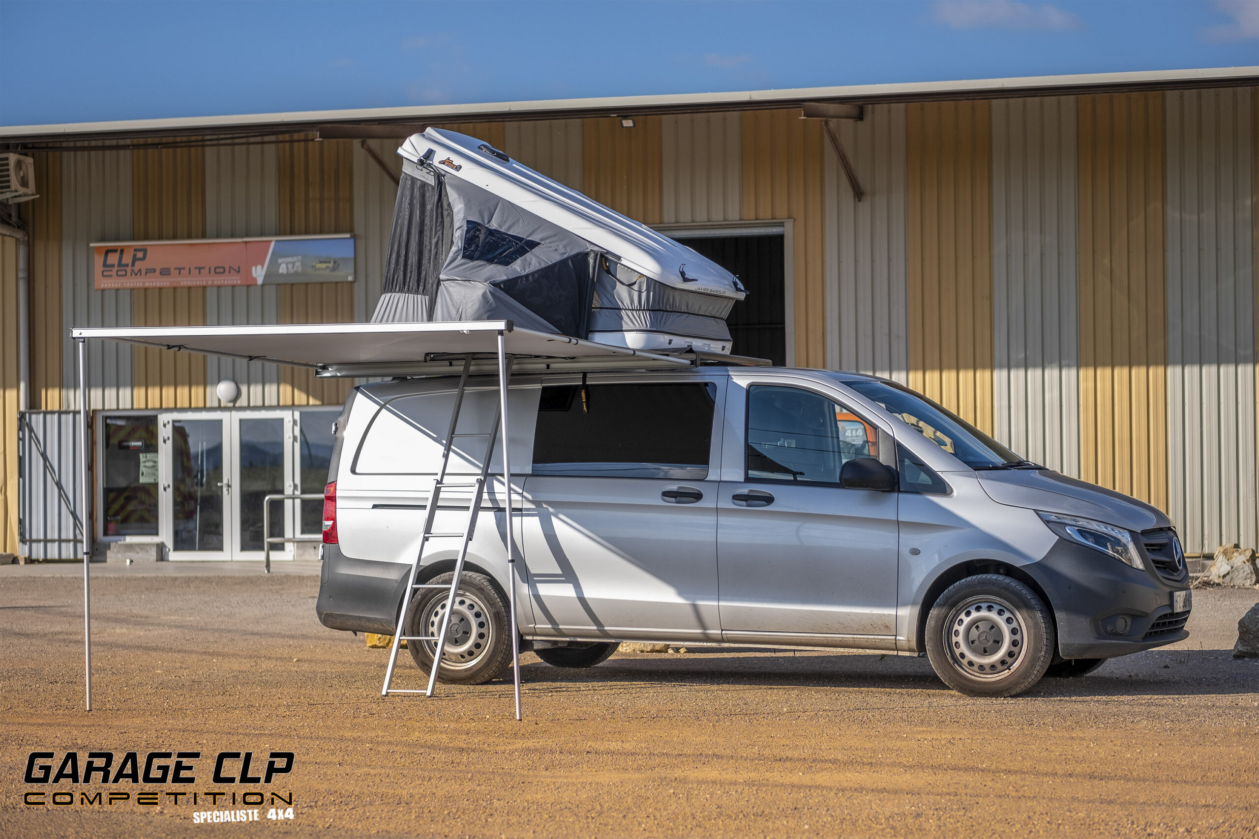 Mercedes Vito - Tente de toit Space M James Baroud