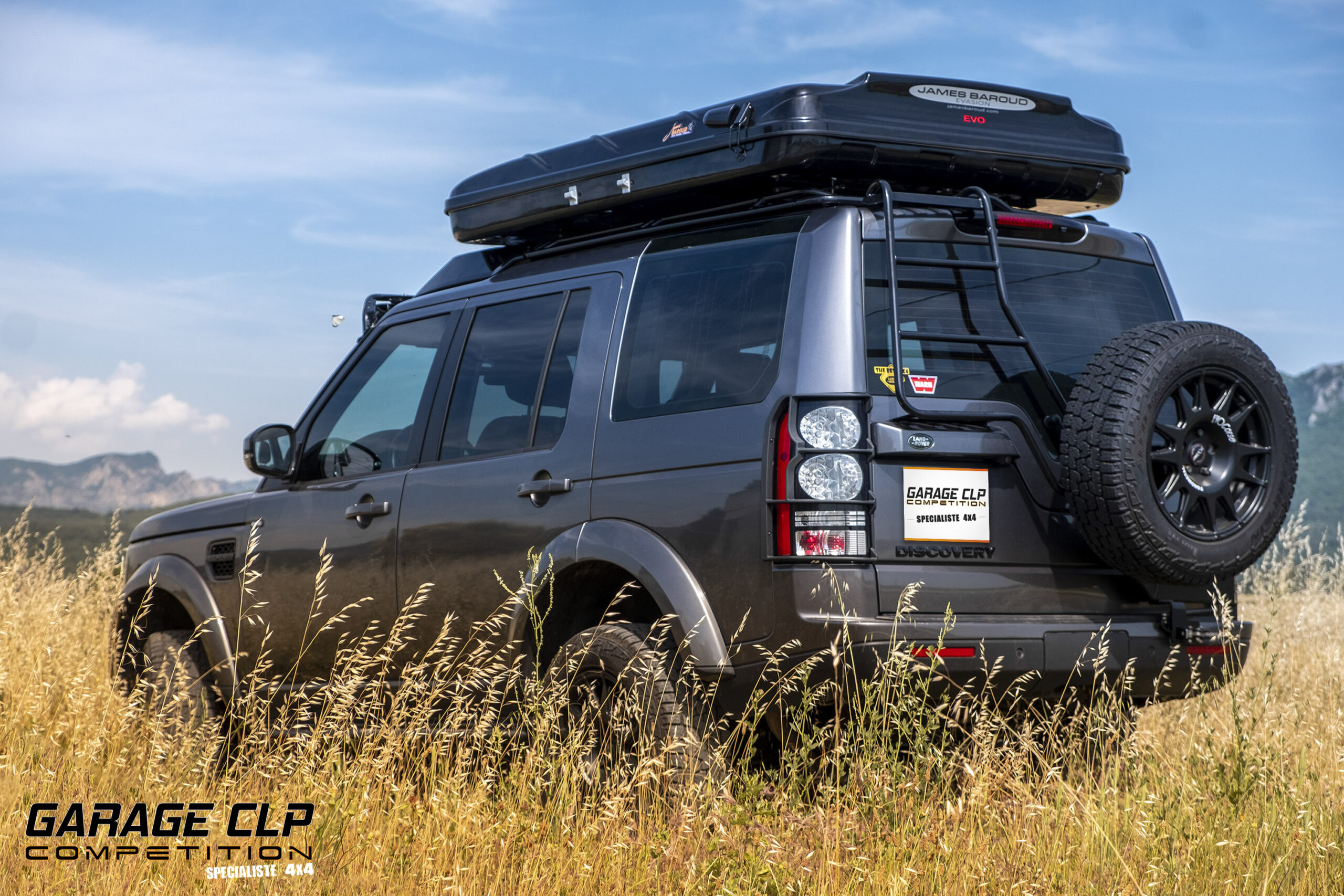 Ranger Rover Discover - Tente de toit Evasion M James Baroud