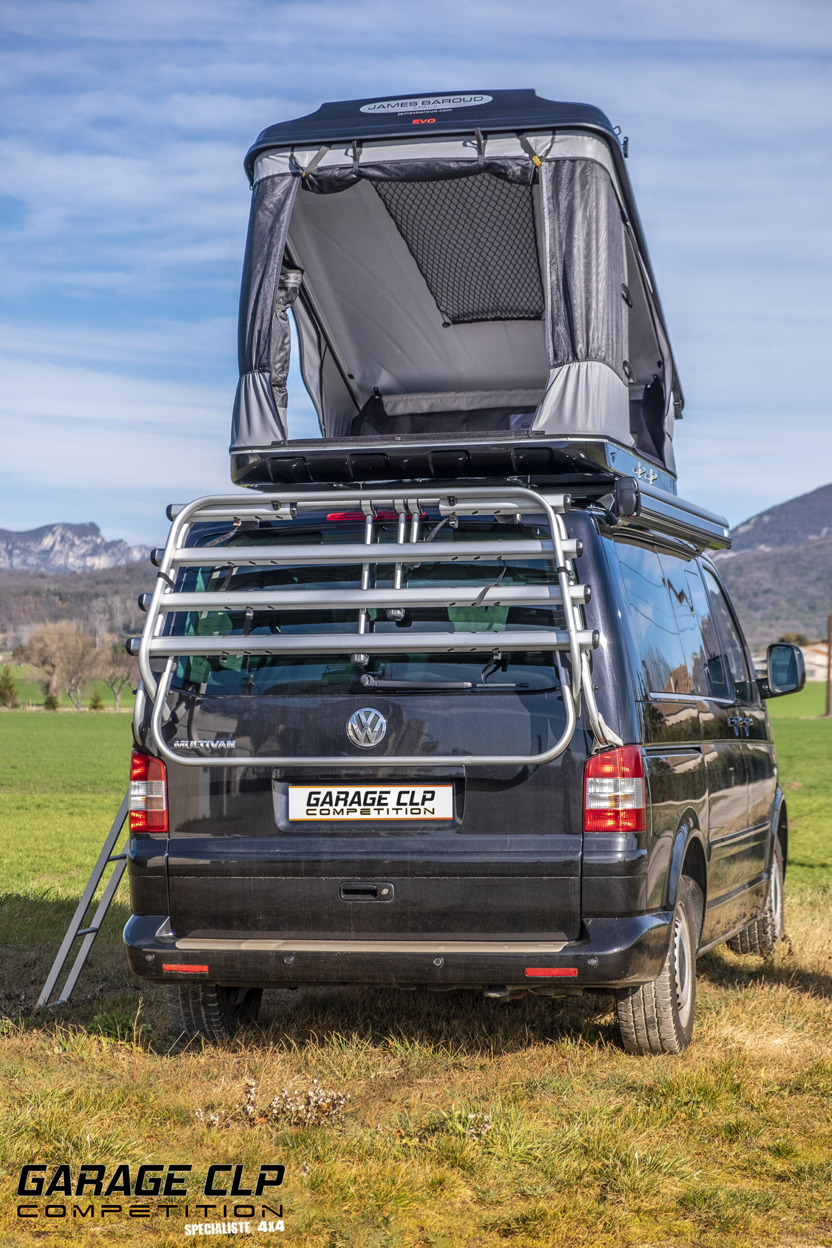 Volkswagen Multivan - Tente de toit Space M James Baroud