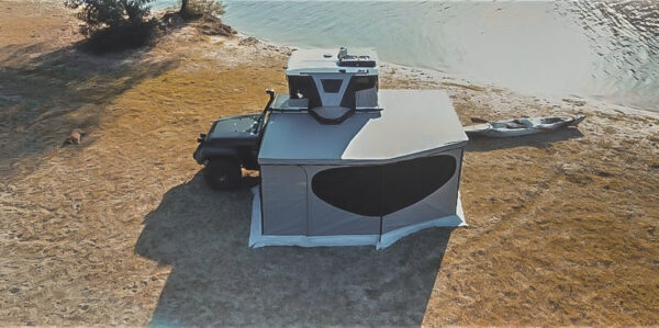 Kit fermeture 5 parois Falcon 250 côté gauche – Image 2